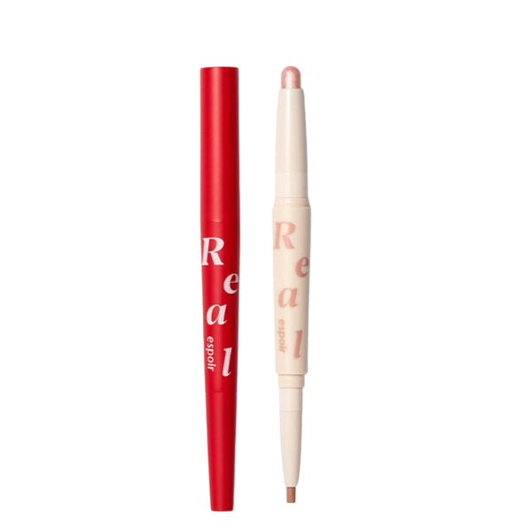 ES.REAL EYE DUAL STICK #1 CHAMPAGNE BEAM 1ea