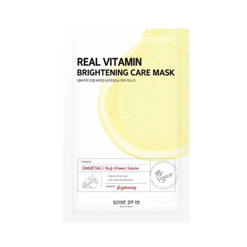 SOME BY MI REAL VITAMIN BRIGHTENING CARE MASK (20g)