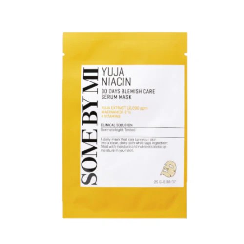 SOME BY MI YUJA NIACIN 30 DAYS BLEMISH CARE SERUM MASK